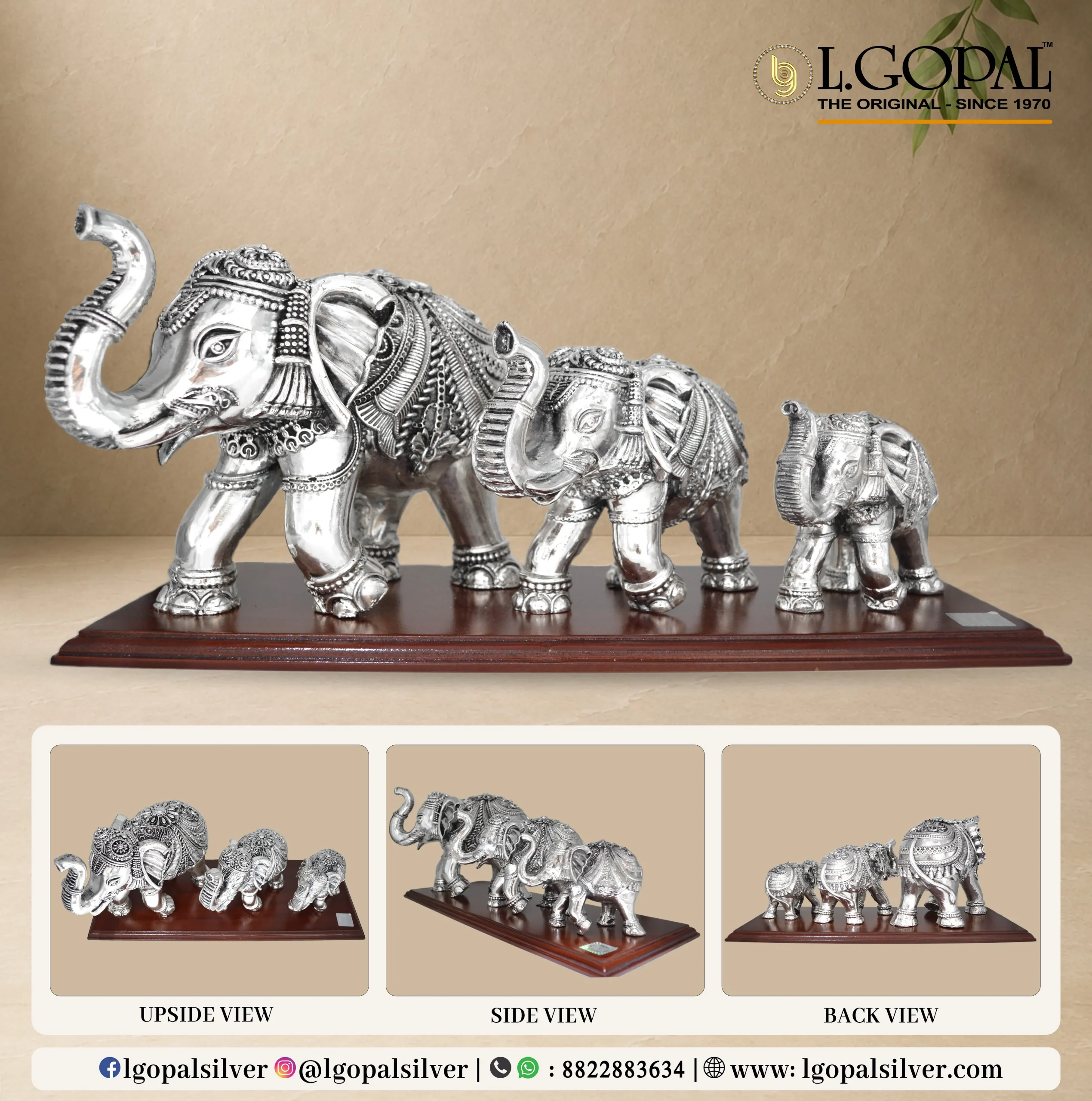 ELEPHANT FAMILY TRIO