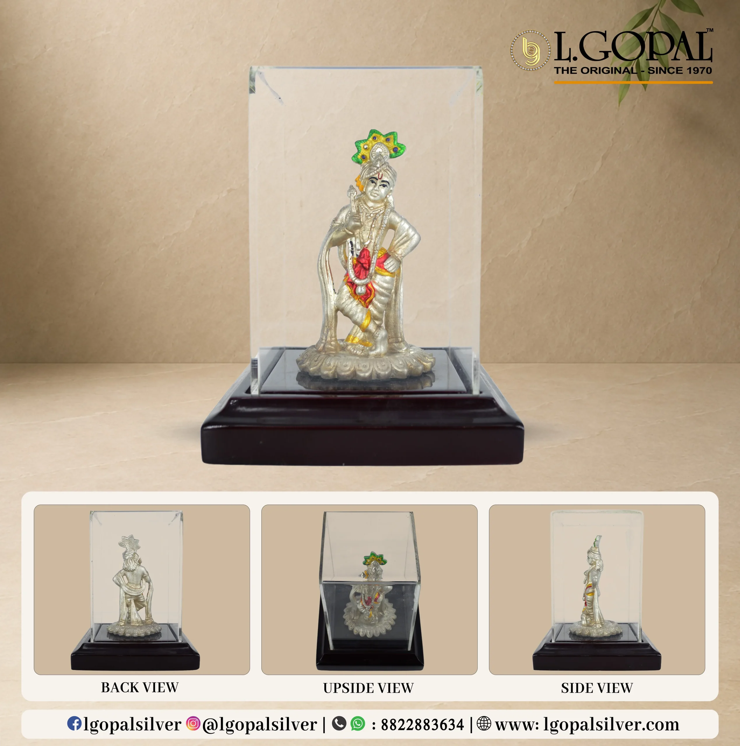KRISHNA WITH CABINET