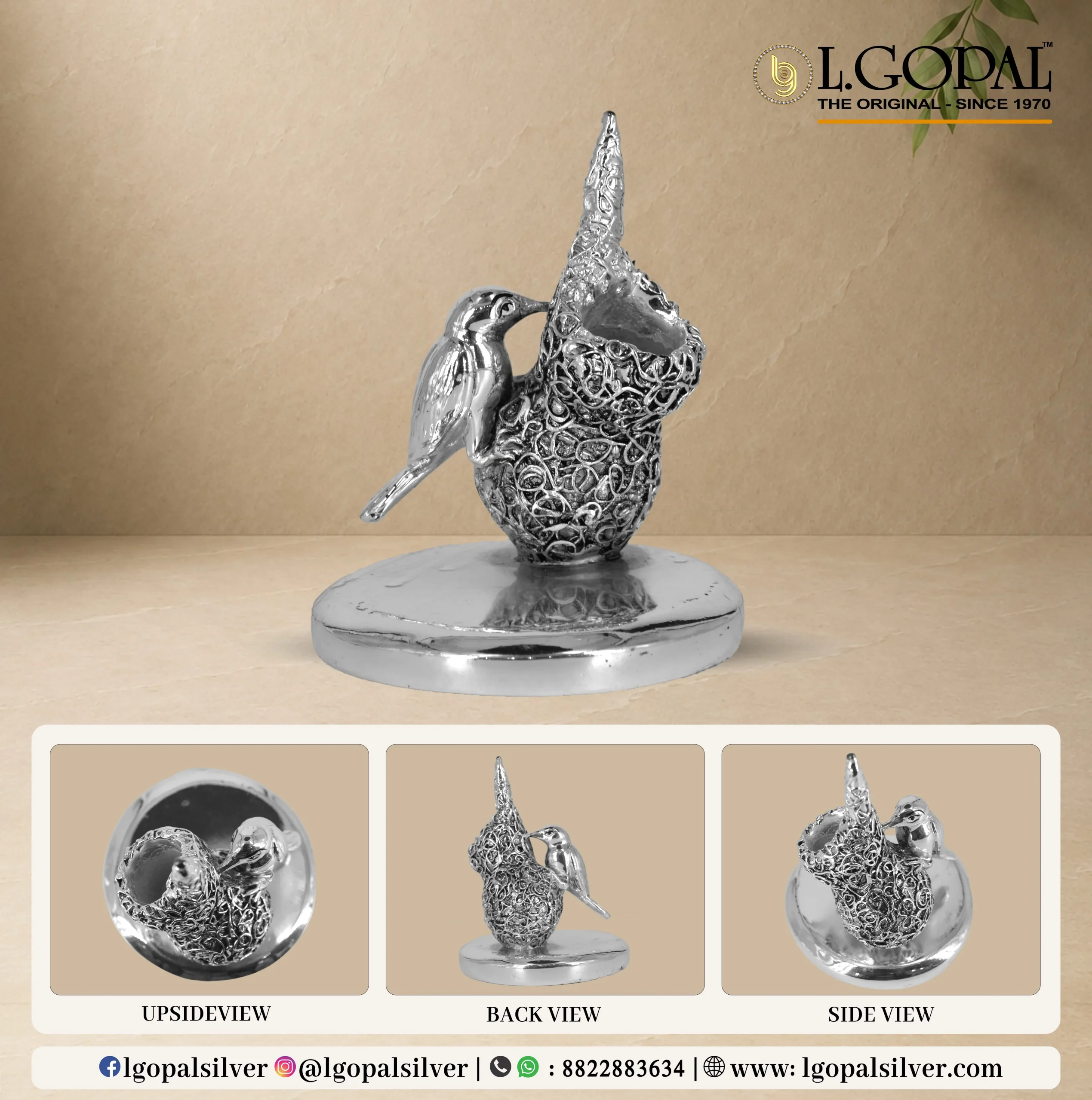 NEST PEN STAND ANTIQUE