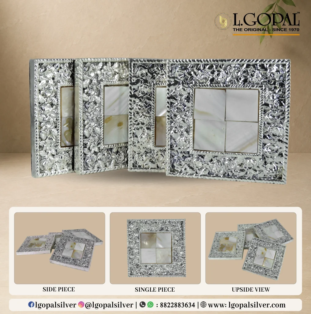 TEA COASTER 4 PAIR